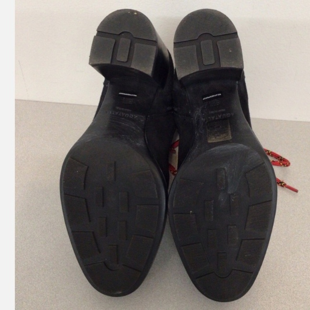 AQUATALIA BLACK SUEDE PLATFORM ANKLE BOOTS SIZE 6.5M Excellent condition - Picture 8 of 10